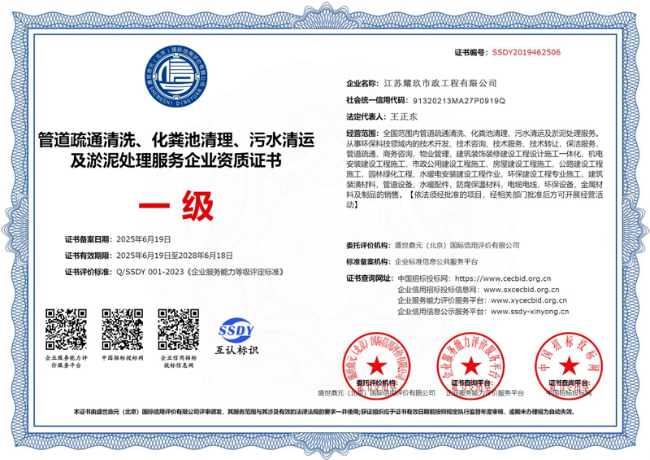 广昌企业资质证书